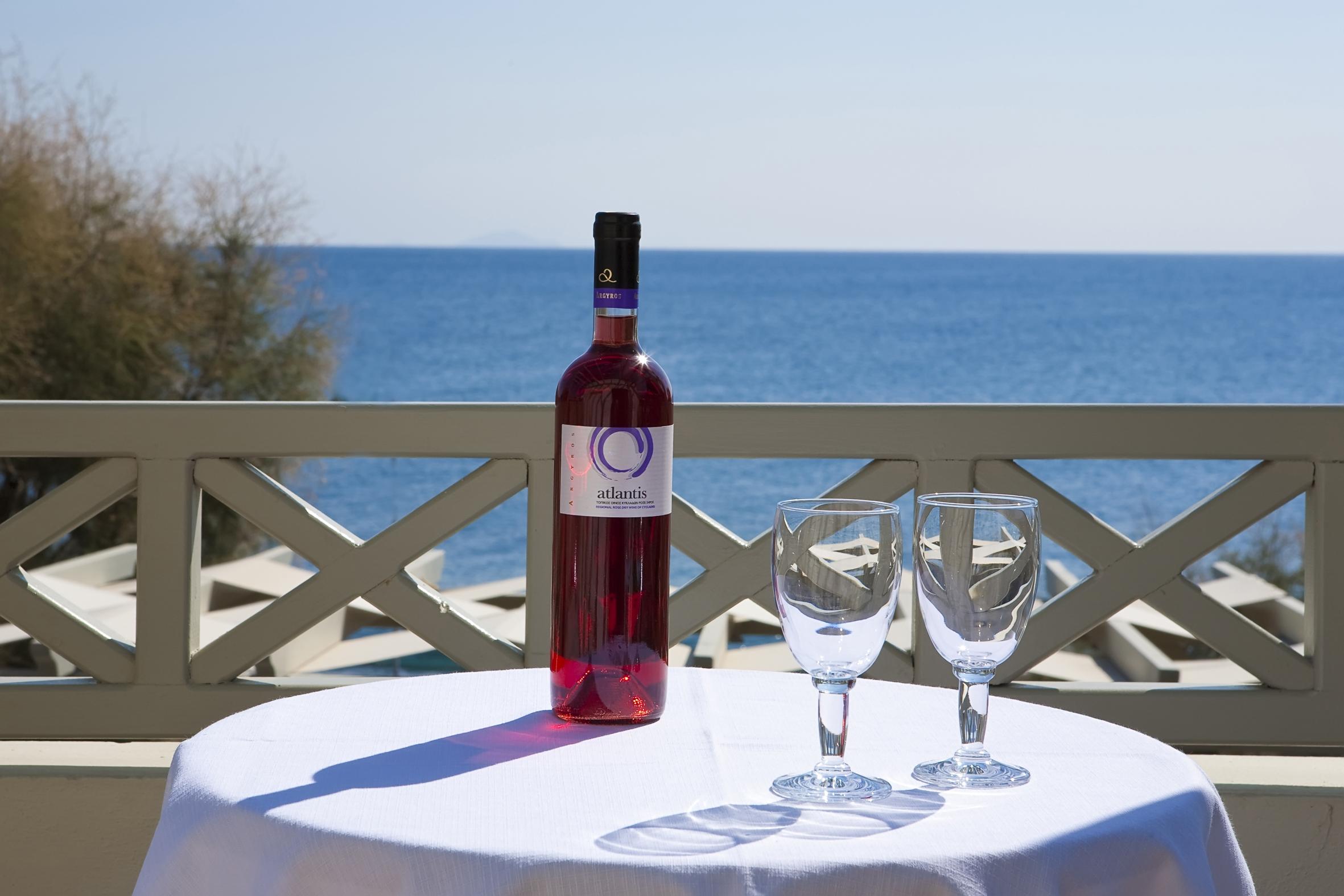 Elixir Del Mar On The Beach Kamari  Luaran gambar