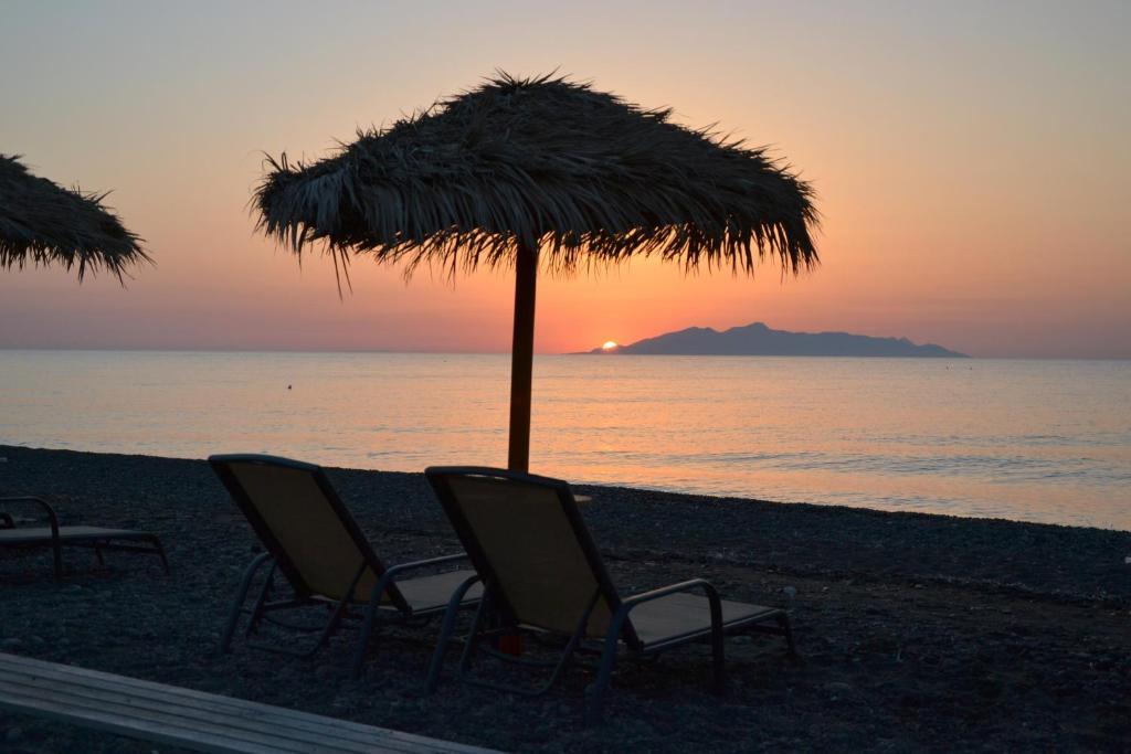 Elixir Del Mar On The Beach Kamari  Luaran gambar