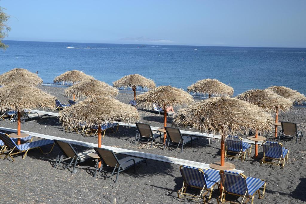 Elixir Del Mar On The Beach Kamari  Luaran gambar